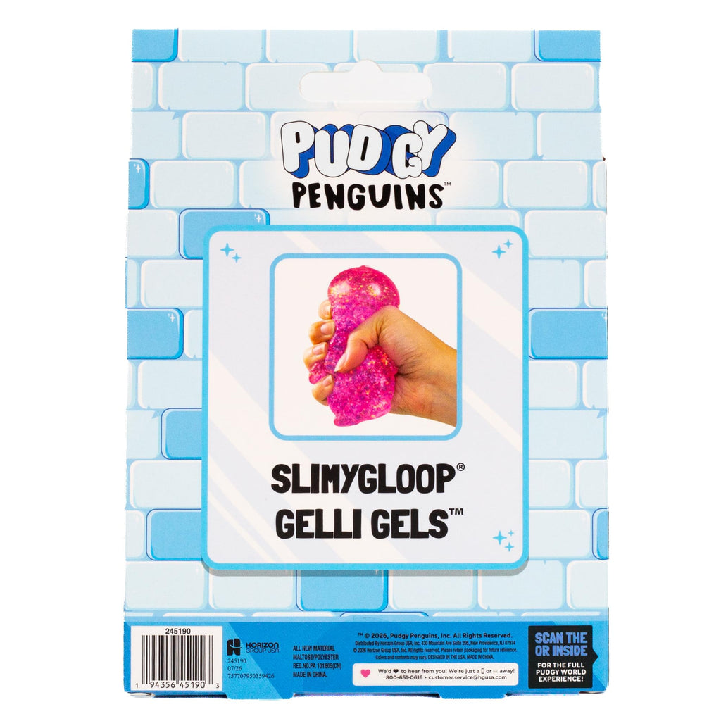Horizon Group USA Slimygloop Gelli Gels, Blue Squishmallows