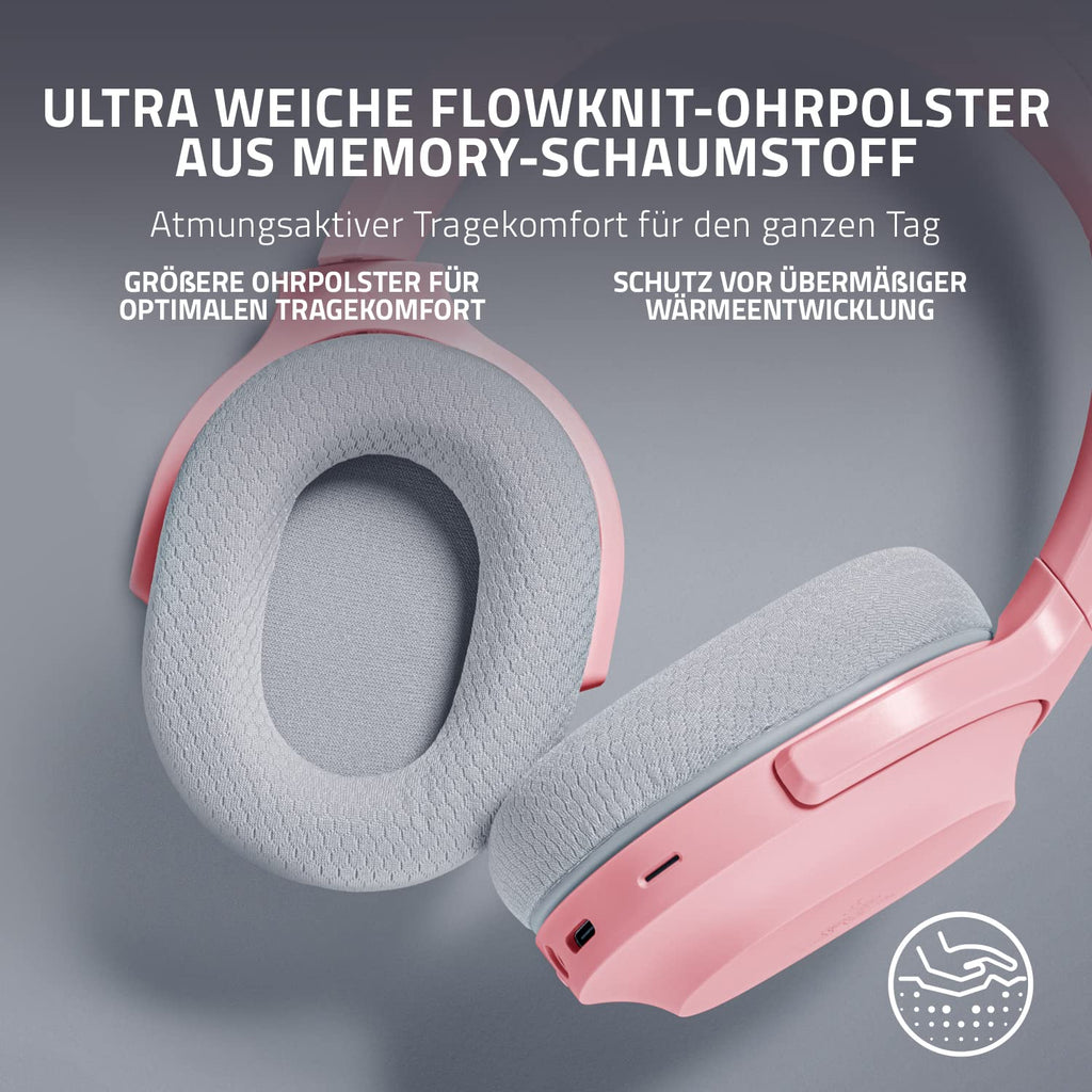 Razer Barracuda X - Kabelloses Multiplattform-Headset für Gaming und Mobile Geräte (SmartSwitch Dual Wireless, Triforce 40mm, Mikrofon mit Nierencharakteristik, 50h Akku, USB-C) Schwarz