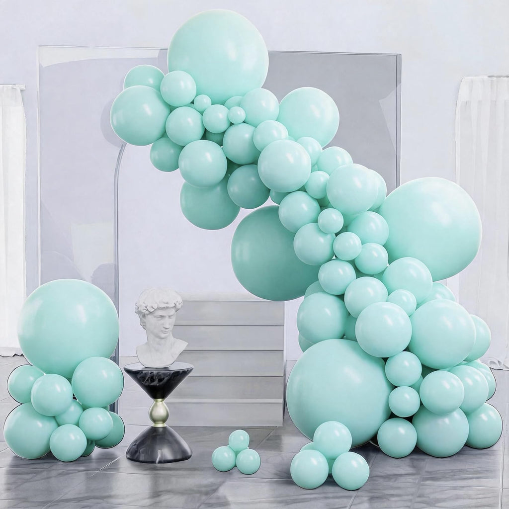PartyWoo Black Balloons 140pcs Different Sizes of 18 12 10 5 Inch