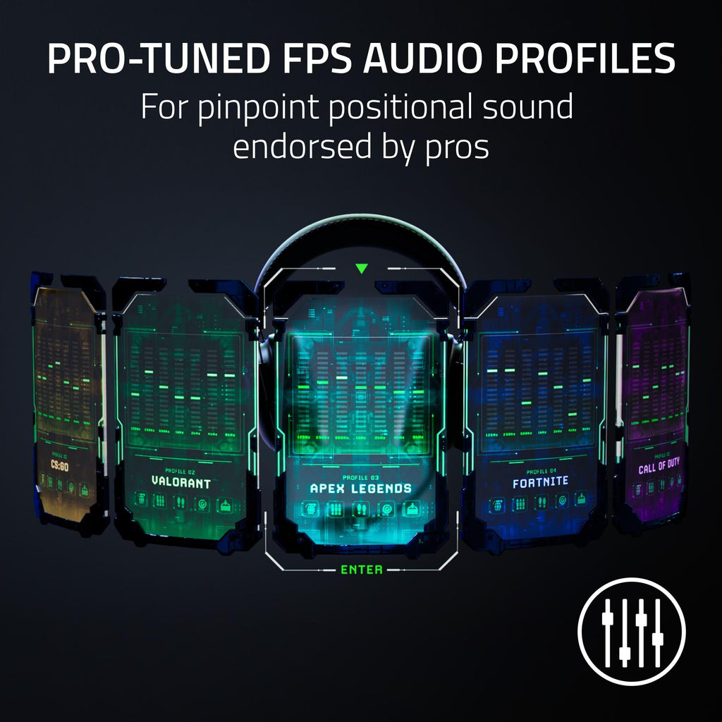 Razer BlackShark V2 X - Multi-Plattform kabelgebundenes Esports-Headset (Triforce 50mm Treiber, Erweiterte Passive Geräuschunterdrückung, 7.1 Surround Sound, Hyperclear Cardioid Mic) Grün