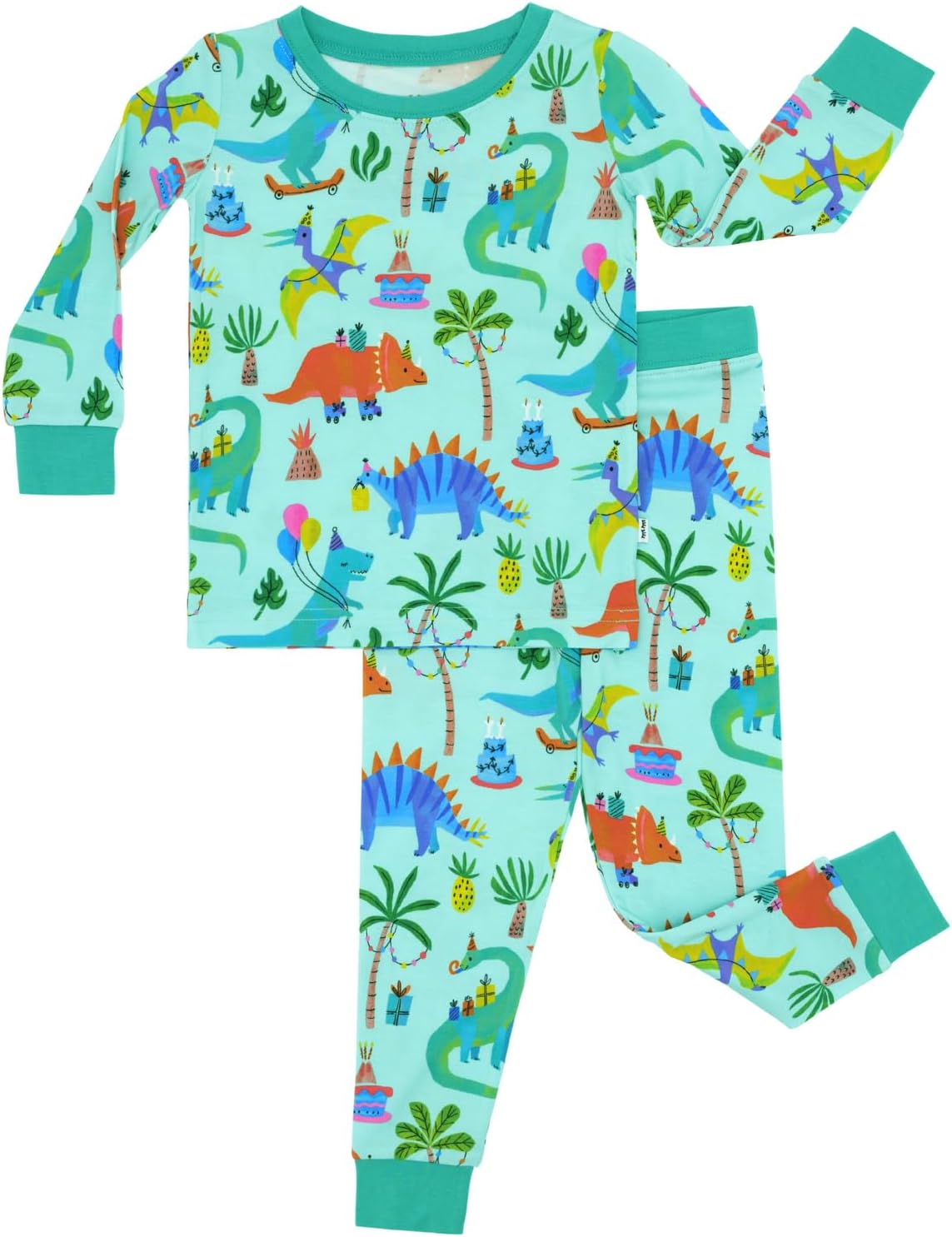 Little Sleepies Two-Piece Pajama Set, Viscose from Bamboo, Toddler Kids PJs