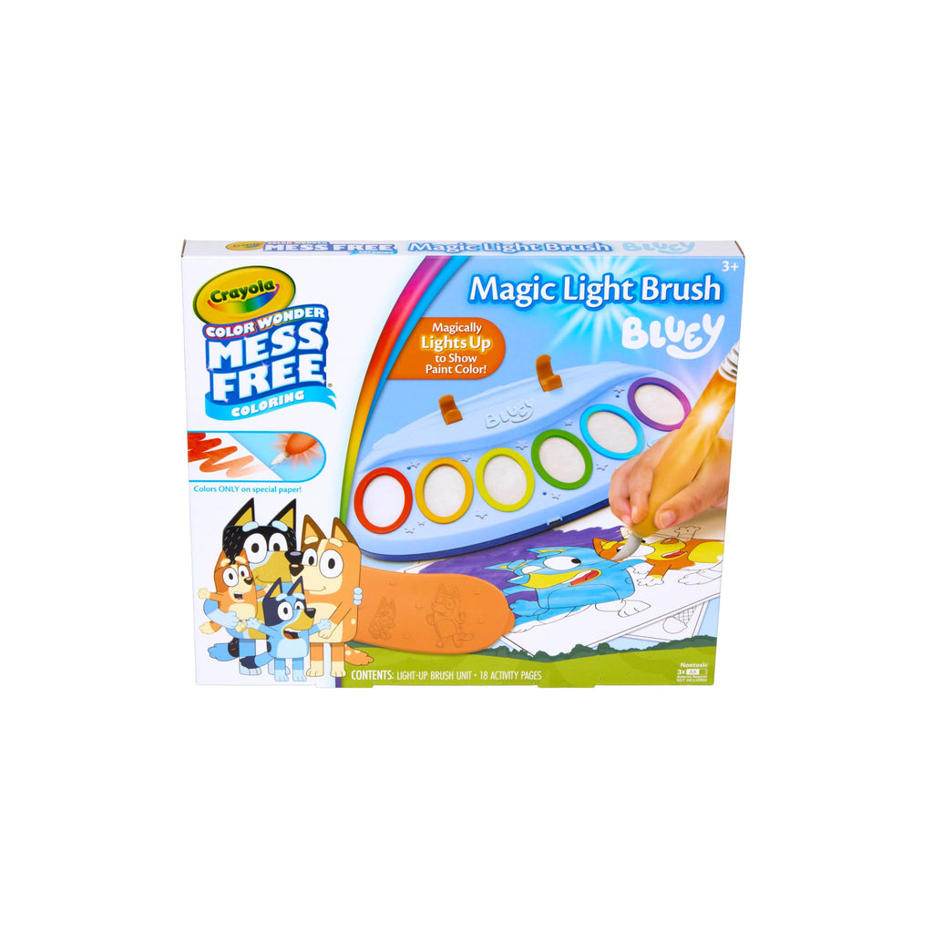Crayola PAW Patrol Color Wonder Magic Light Brush – Mess Free Painting Kit for Kids with Lightup Brush, Gift for Toddlers, Preschool Art Activities, Ages 3+