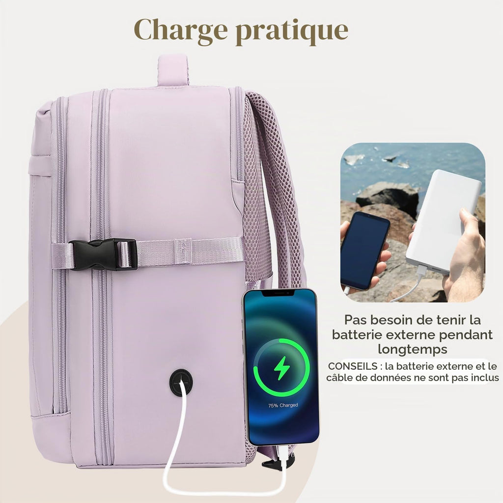 Yankony Sac a Dos Voyage Cabine Avion 40x30x20 Ryanair Bagages Cabine