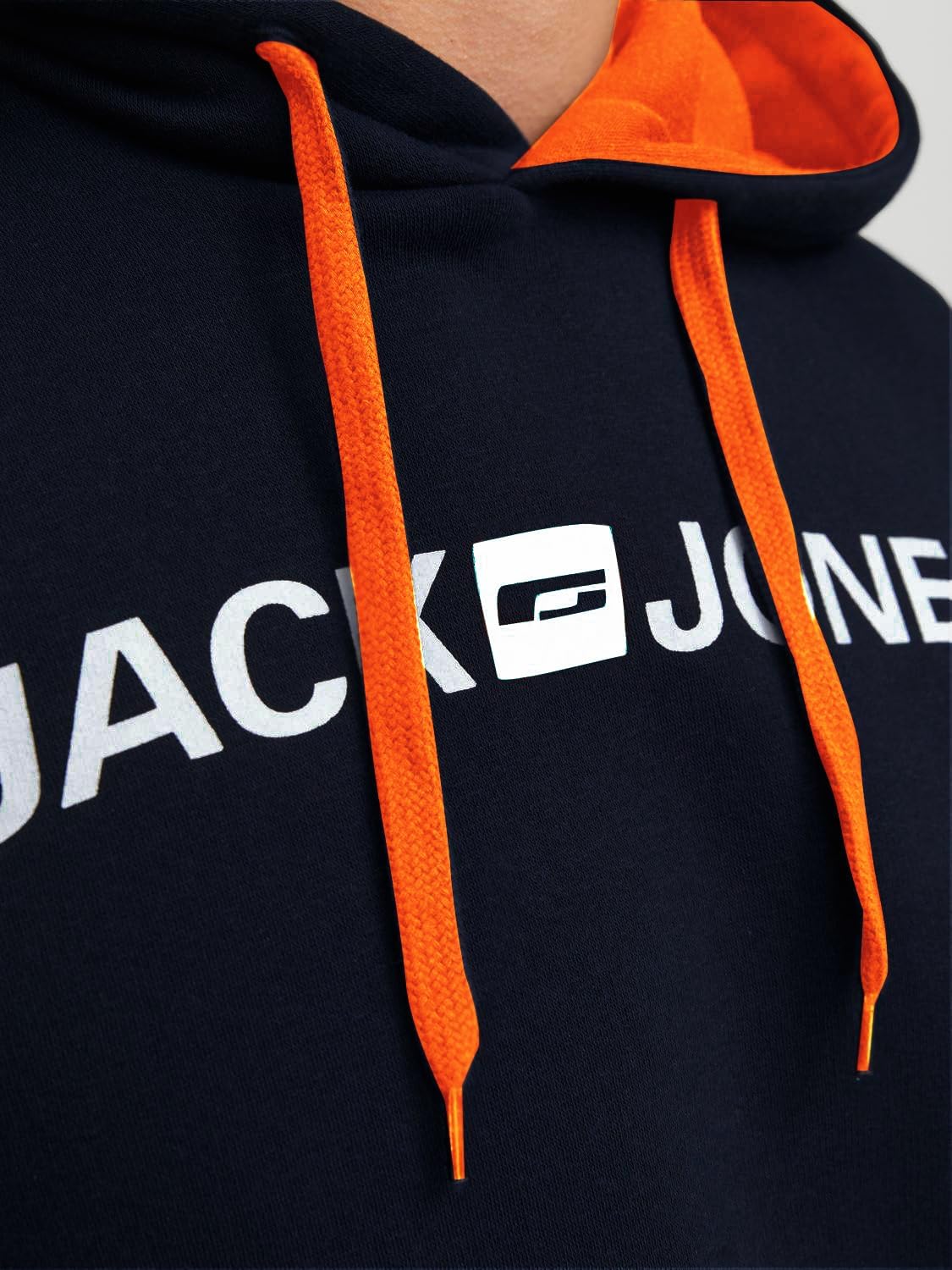 JACK & JONES Herren Kapuzenpullover mit Logo