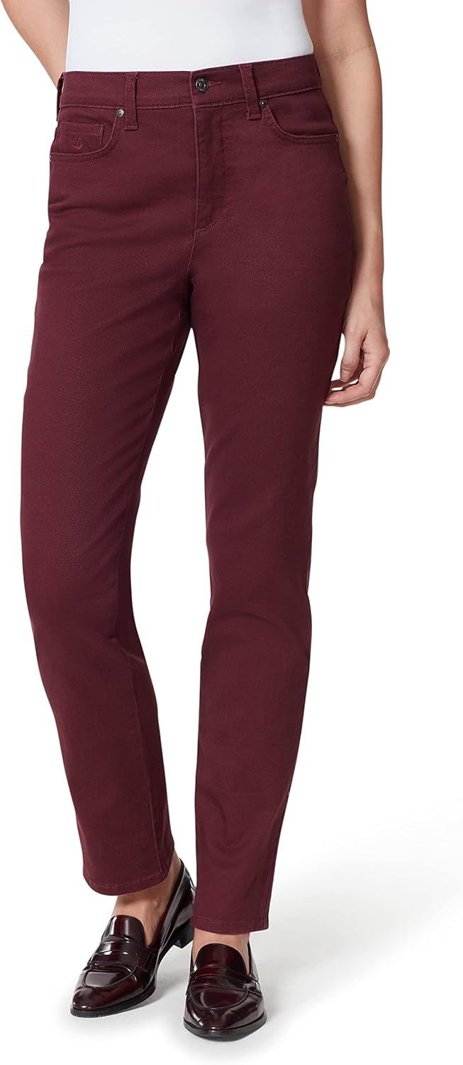Gloria Vanderbilt Damen Klassische Amanda Jeans mit konzulaufendem Bein