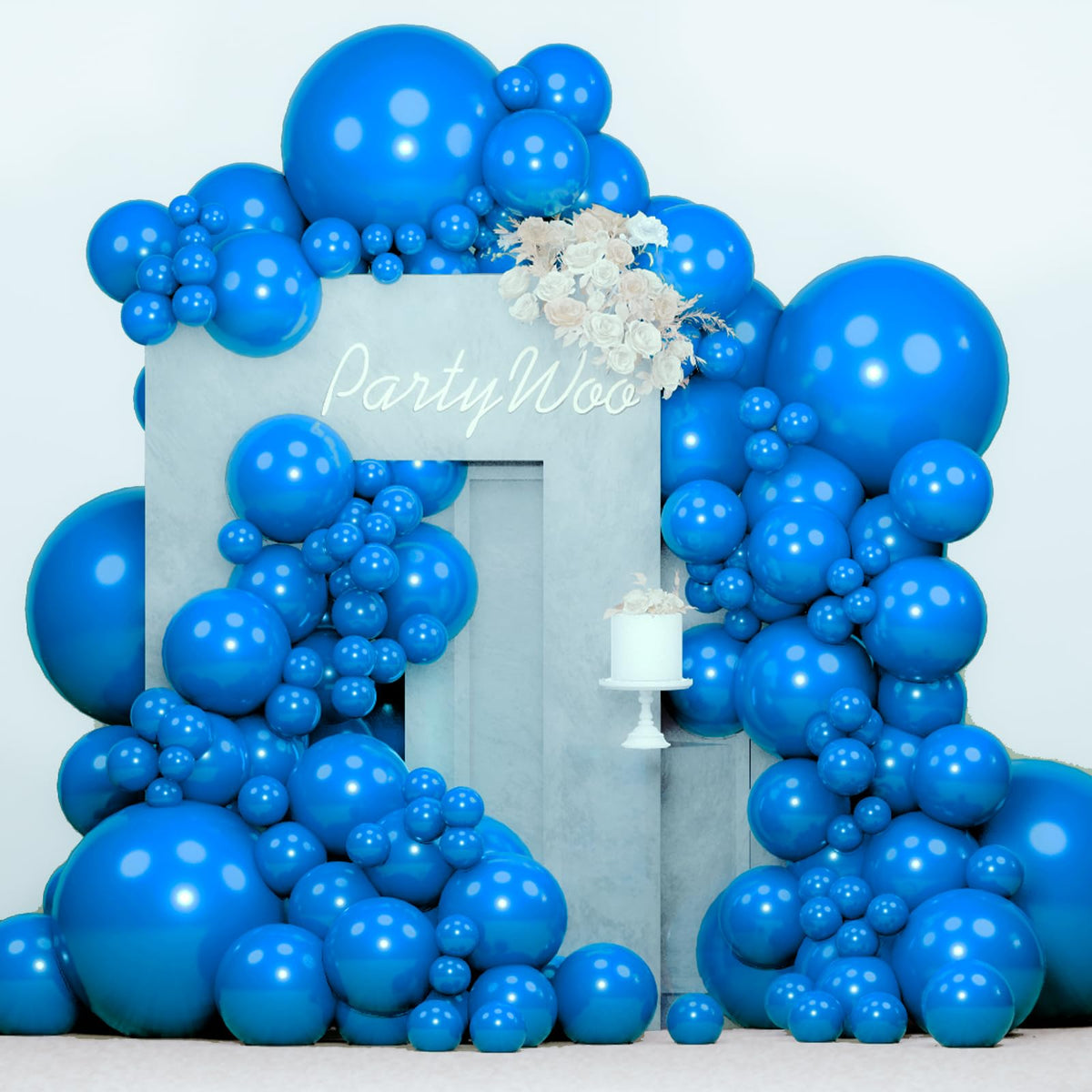PartyWoo Black Balloons 140pcs Different Sizes of 18 12 10 5 Inch