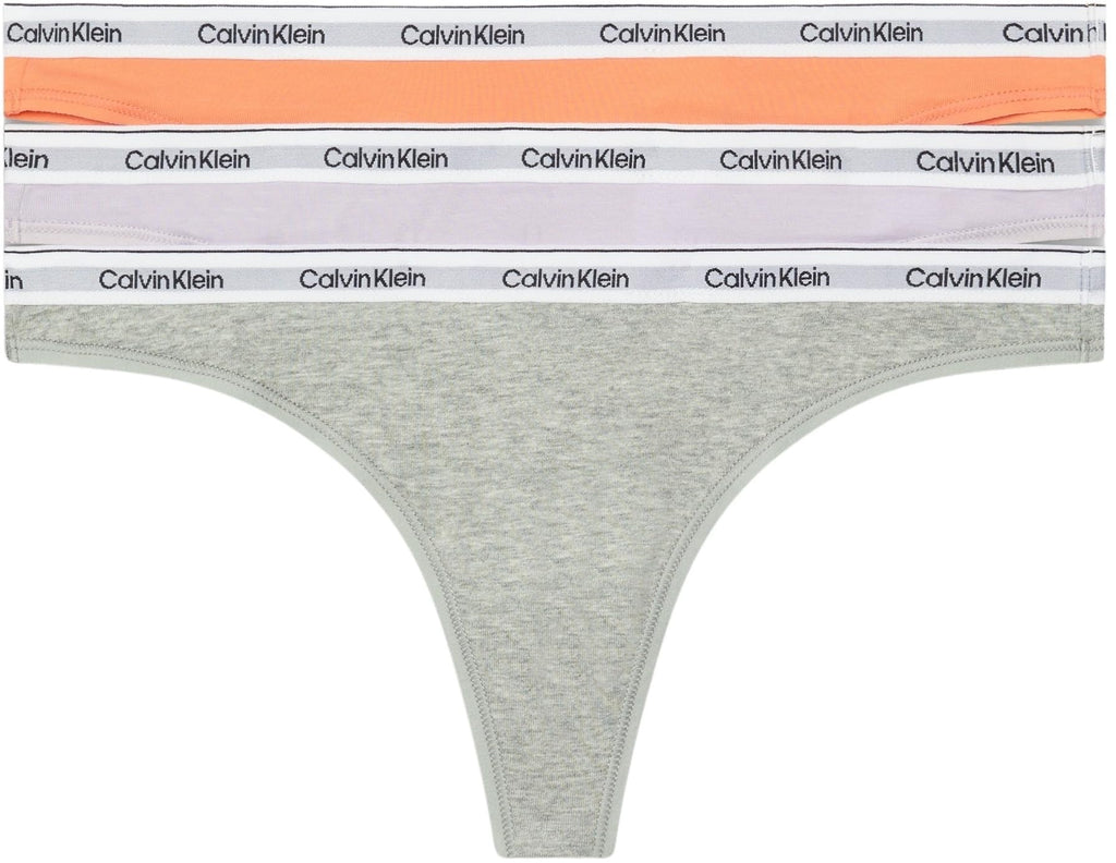 Calvin Klein Damen 3er Pack Strings mit Stretch