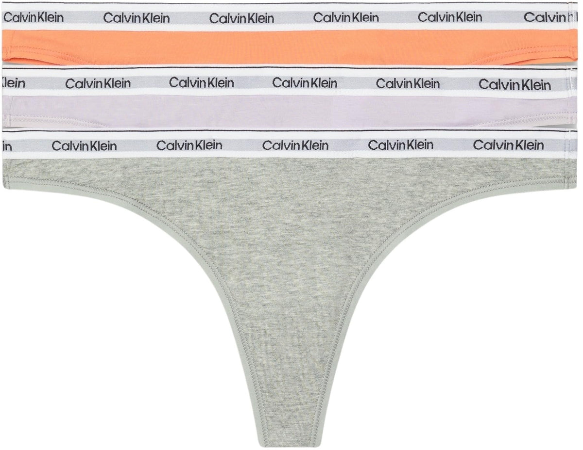 Calvin Klein Damen 3er Pack Strings mit Stretch