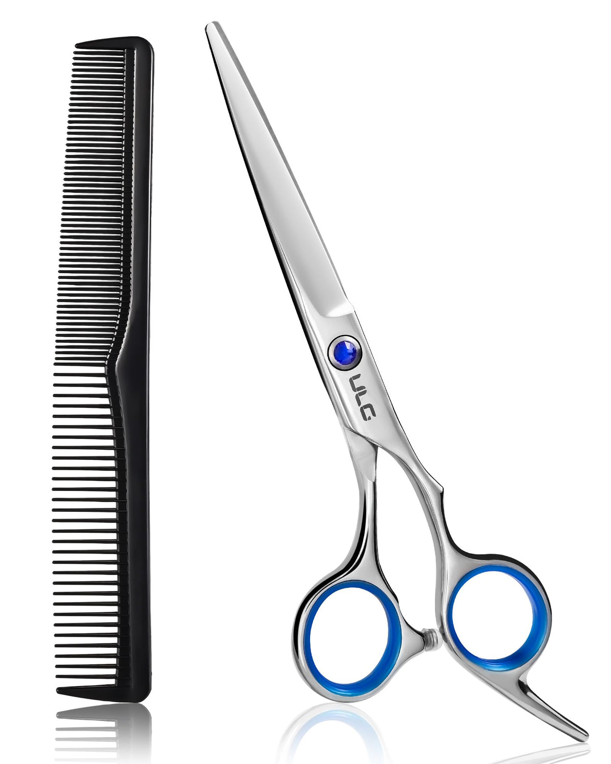 Haarschere Scharfe Friseurschere ULG 6.5 Zoll Präziser Schnitt Haarschnitt japanischer rostfrei edelstahl Rasiermesserscharf Effilierscheren