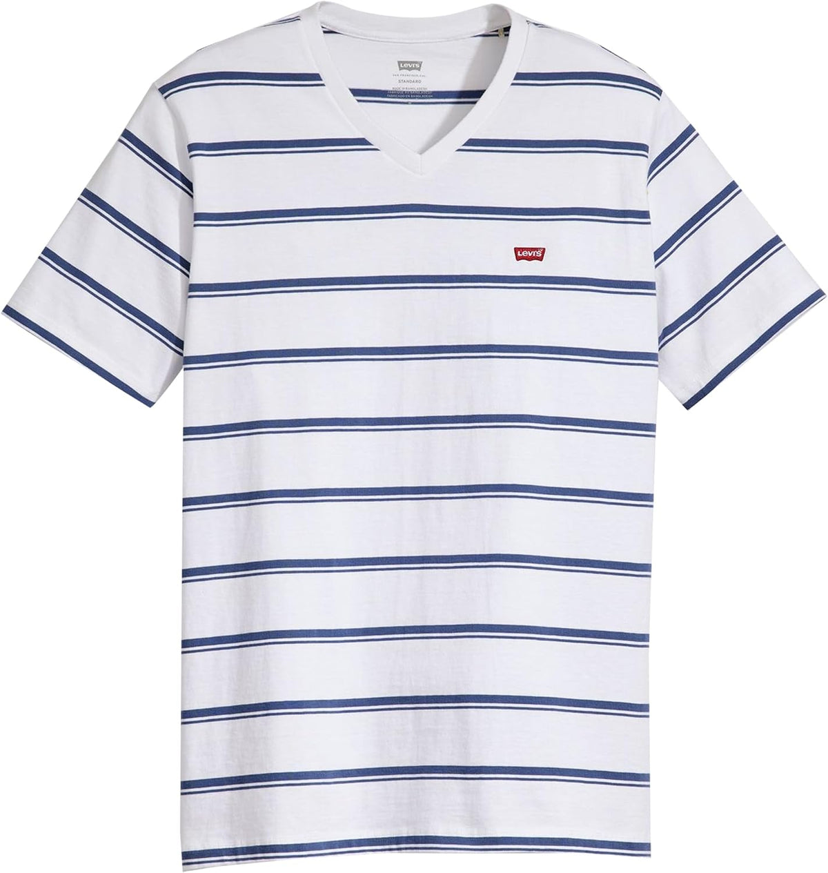 Levi's Herren Original Housemark V-Neck T-Shirt