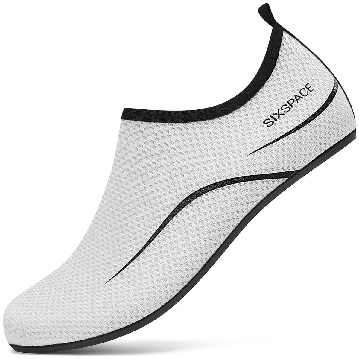 Sixspace Unisex Badeschuhe Wasserschuhe mit Rutschfester Sohle, Gr.34-47
