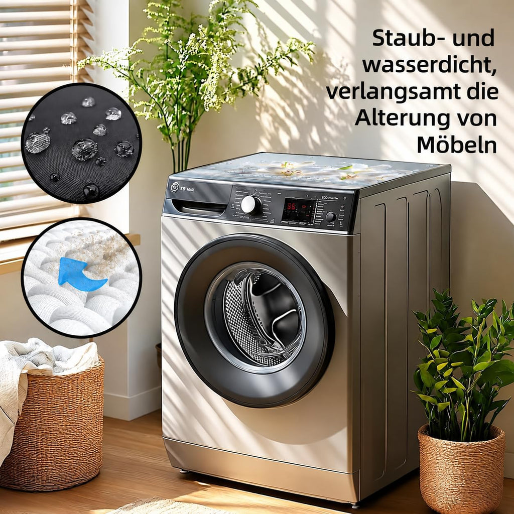 YeahBoom Waschmaschinenauflage 60x60cm,Waschmaschinenabdeckung Universal