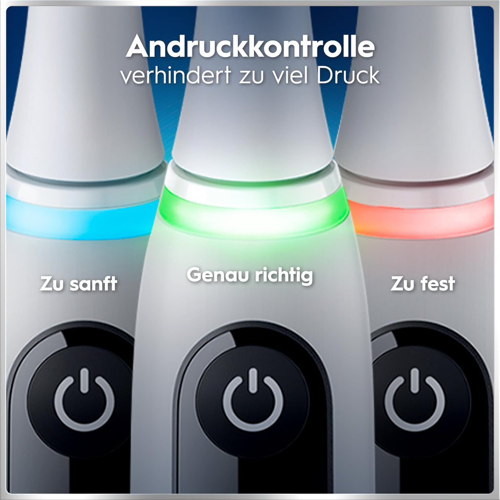 Oral-B iO Series 6 Elektrische Zahnbürste, Weiß