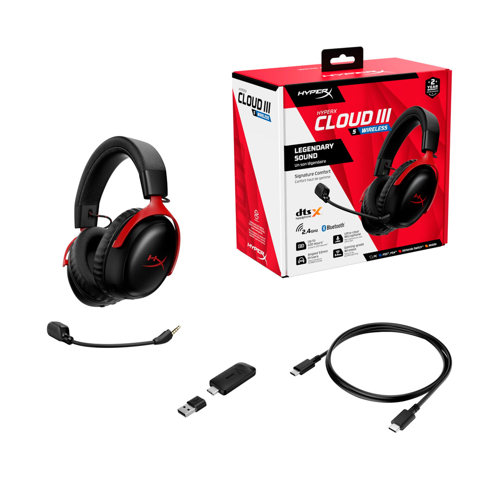 HyperX Cloud III – Kabelgebundenes Gaming-Headset