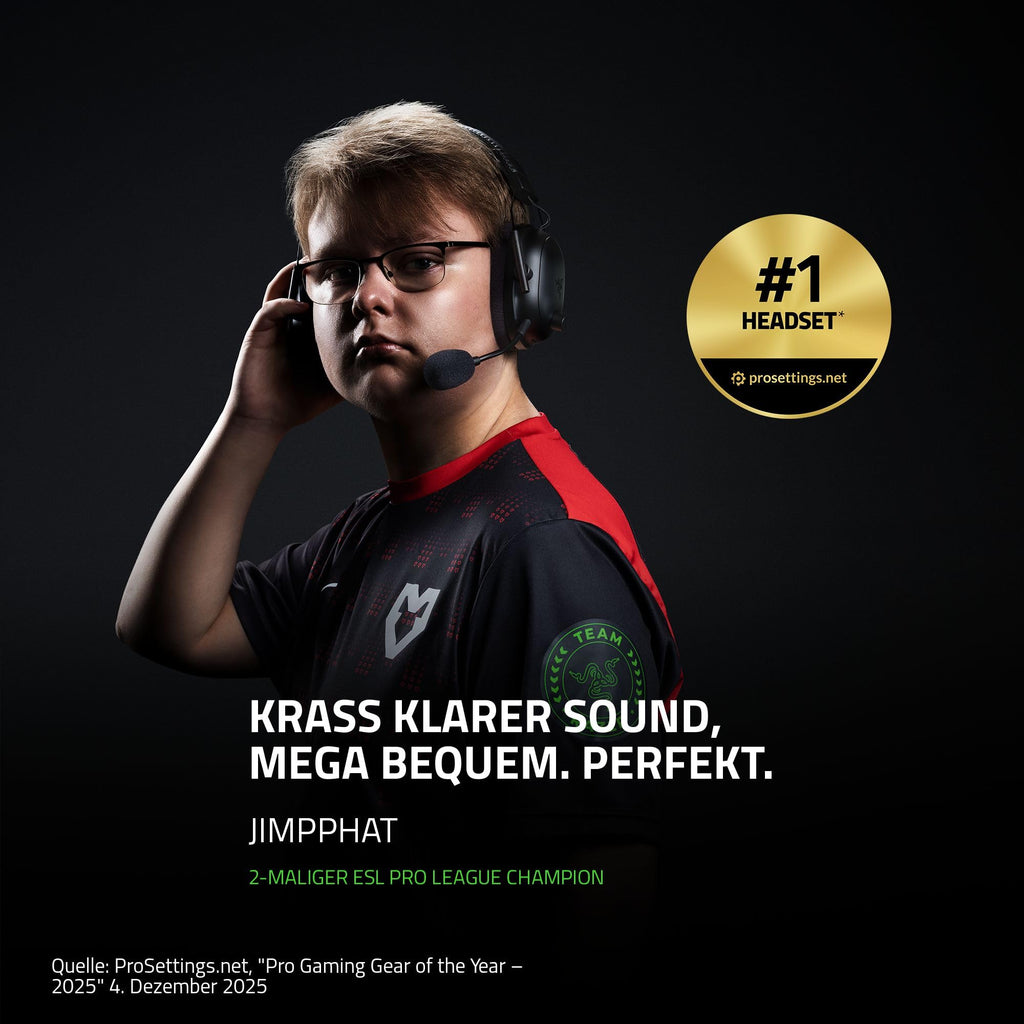 Razer BlackShark V2 X - Multi-Plattform kabelgebundenes Esports-Headset (Triforce 50mm Treiber, Erweiterte Passive Geräuschunterdrückung, 7.1 Surround Sound, Hyperclear Cardioid Mic) Grün