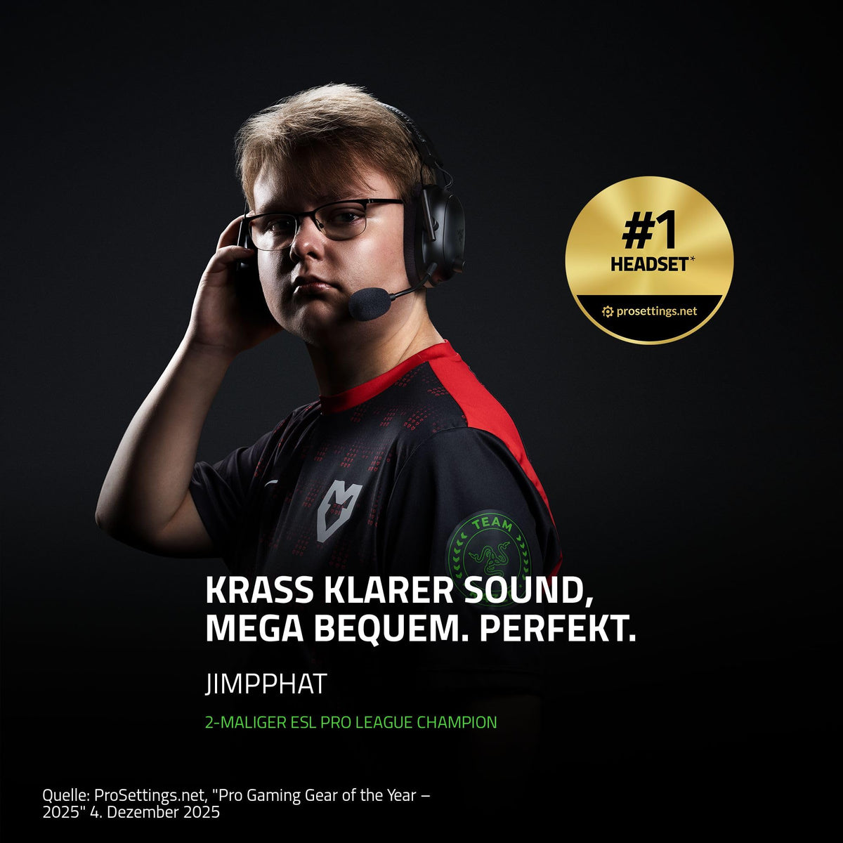 Razer BlackShark V2 X - Multi-Plattform kabelgebundenes Esports-Headset (Triforce 50mm Treiber, Erweiterte Passive Geräuschunterdrückung, 7.1 Surround Sound, Hyperclear Cardioid Mic) Grün