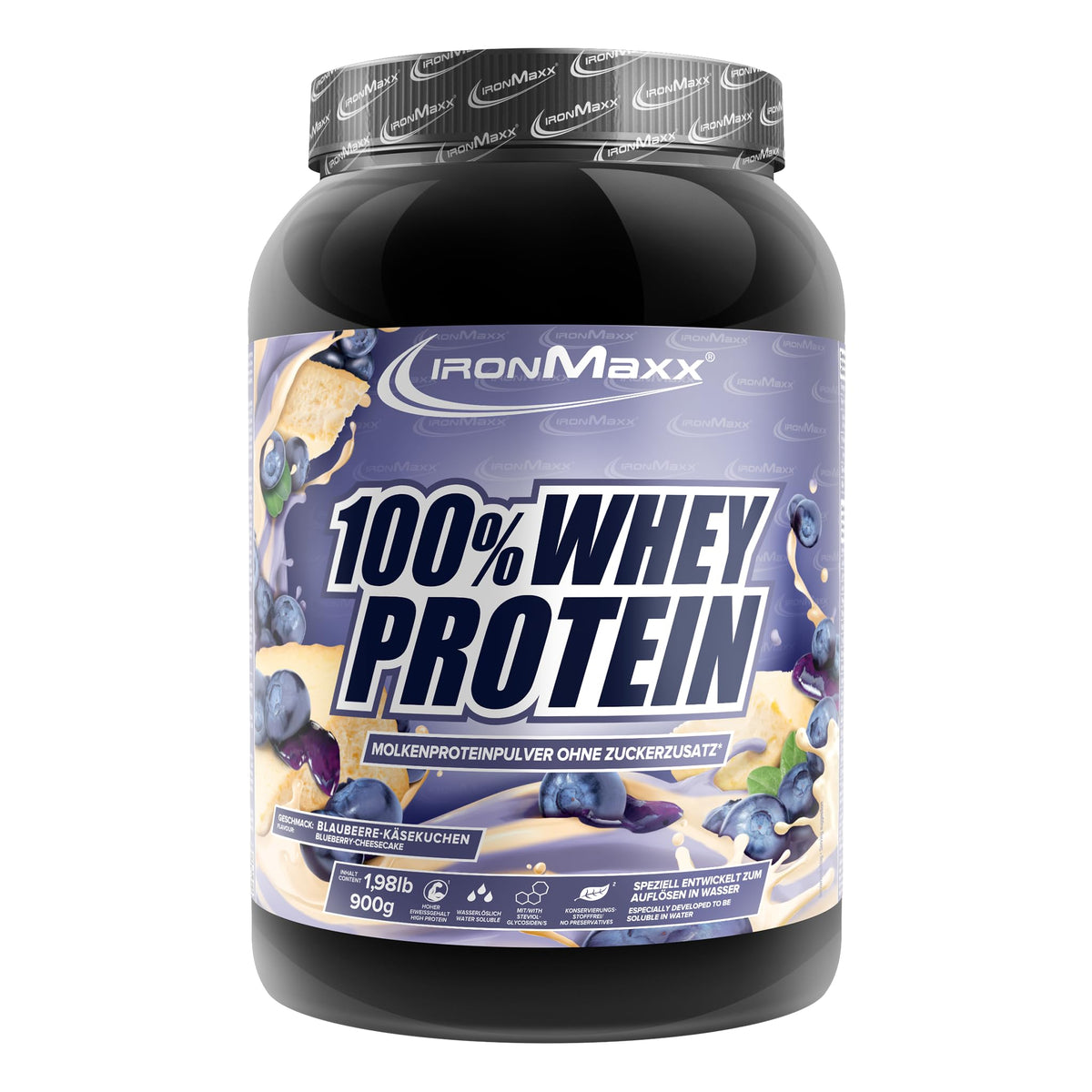 IronMaxx 100% Whey Protein Pulver - French Vanilla 500g Beutel | zuckerreduziertes, wasserlösliches Eiweißpulver aus Molkenprotein | viele verschiedene Geschmacksrichtungen