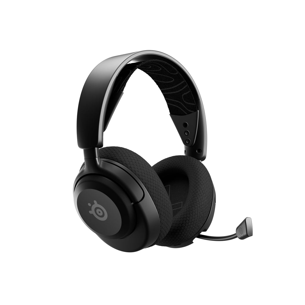 SteelSeries Arctis Nova 5 Wireless - Gaming Headset- Multi-System -PC,PS5 - Magnetische Neodym-Treiber -Über 100 Audio Presets - 60H Akkulaufzeit - 2,4 GHz oder BT-ClearCast Gen2.X-Mik -Weiß
