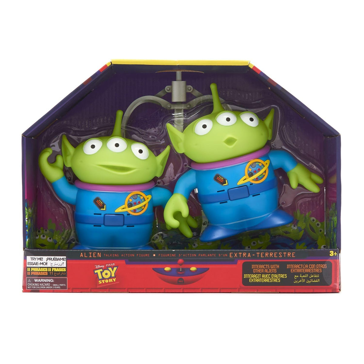 Disney Store Official Buzz Lightyear Interactive Talking Action Figure from Toy Story, Features 10+ English Phrases, Interacts with Other Figures and Toys