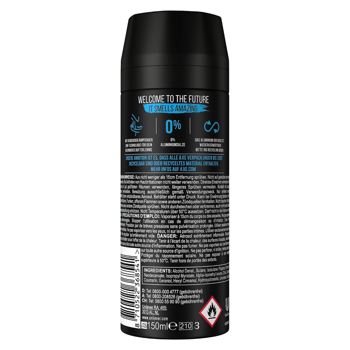 Axe Alaska Bodyspray 250 ML