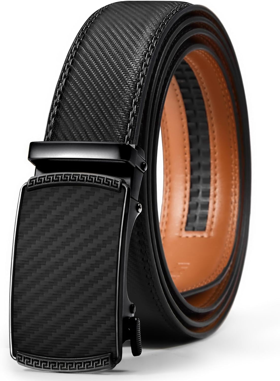 VATAN Ceinture Homme Cuir Boucle Automatique Ceintures 35mm