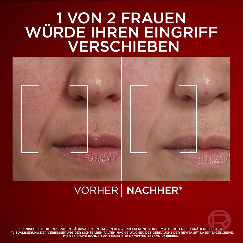 L'Oréal Paris Anti-Aging,Tagescreme gegen Falten, straffend, 50 ml