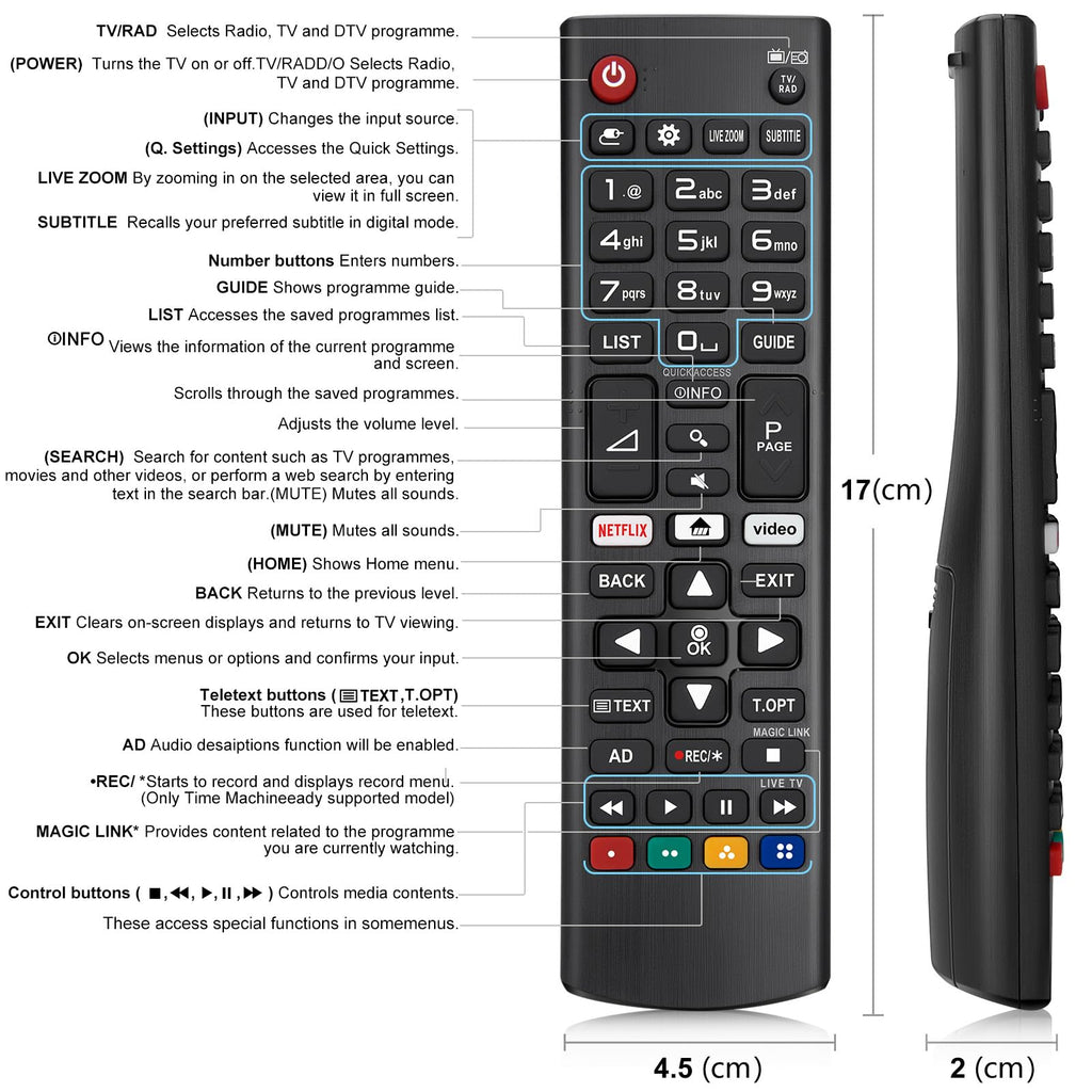 für Samsung Fernbedienung Fernseher, Universal für Samsung Smart TV