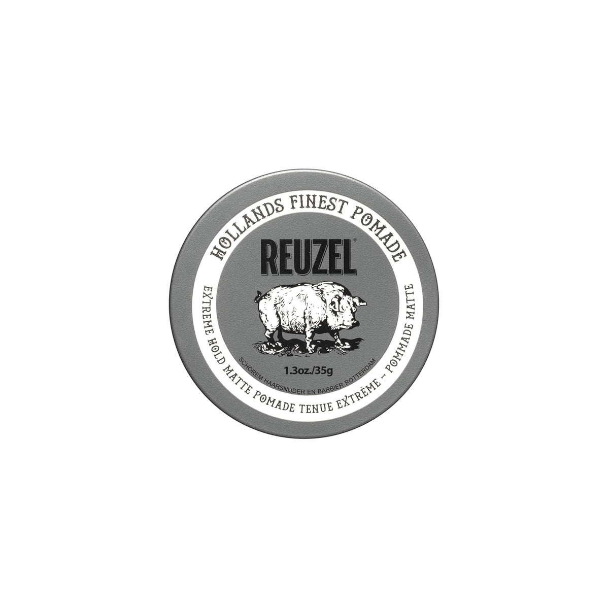 Reuzel Fiber Pomade, matter Glanz, fester Halt, texturiertes, volleres Aussehen, im Laufe des Tages leicht umformbar, 3,38 oz/95 g