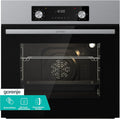 Gorenje BOA6737AO1X Einbaubackofen / 73 Liter/BigSpace/Heißluft / 250° maximale Ofentemperatur/EcoClean-Email / 2fach verglast / 9 Funktionen/EEK: A/Minimale Einbaumaße (HxBxT): 60x 56x 58 cm