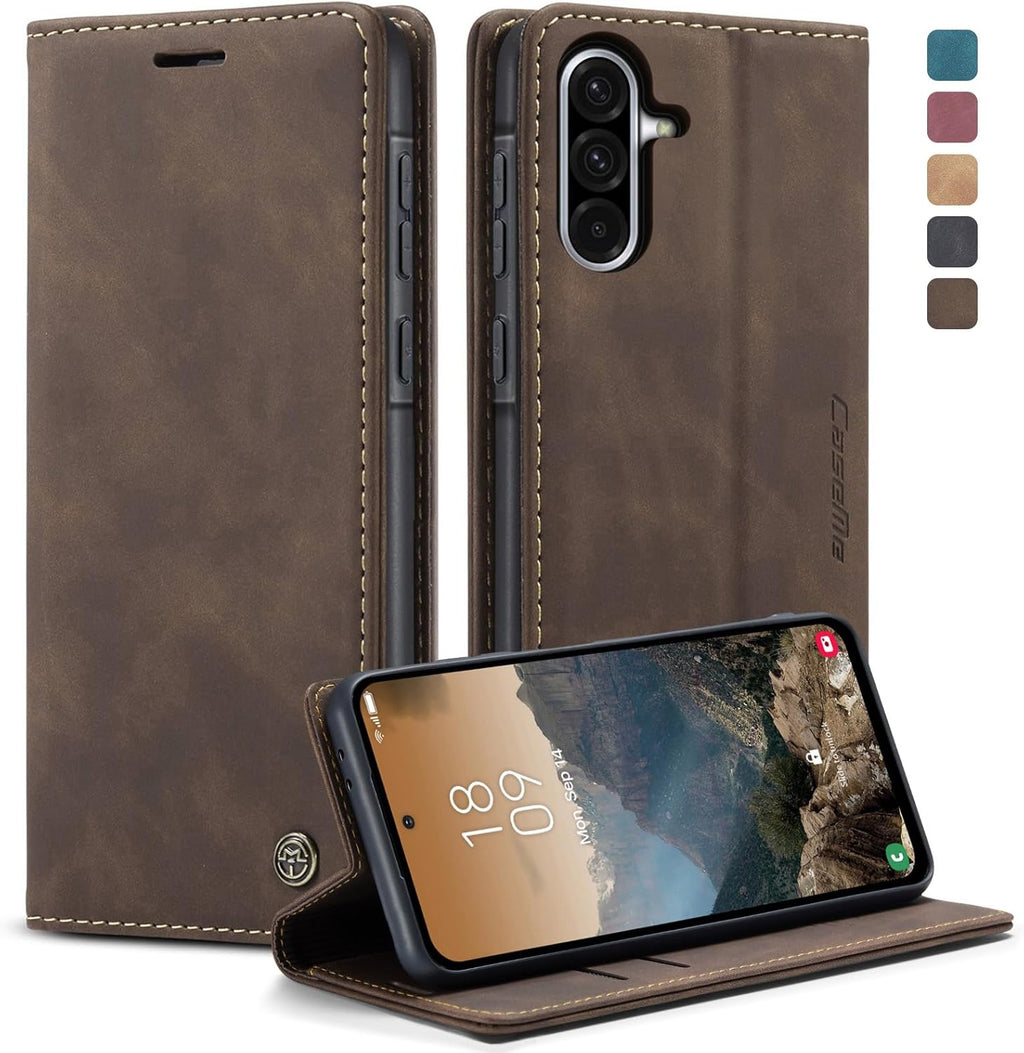 KZB für Xiaomi Redmi Note 15 Hülle, Magnet Leder Klapphülle Stoßfest