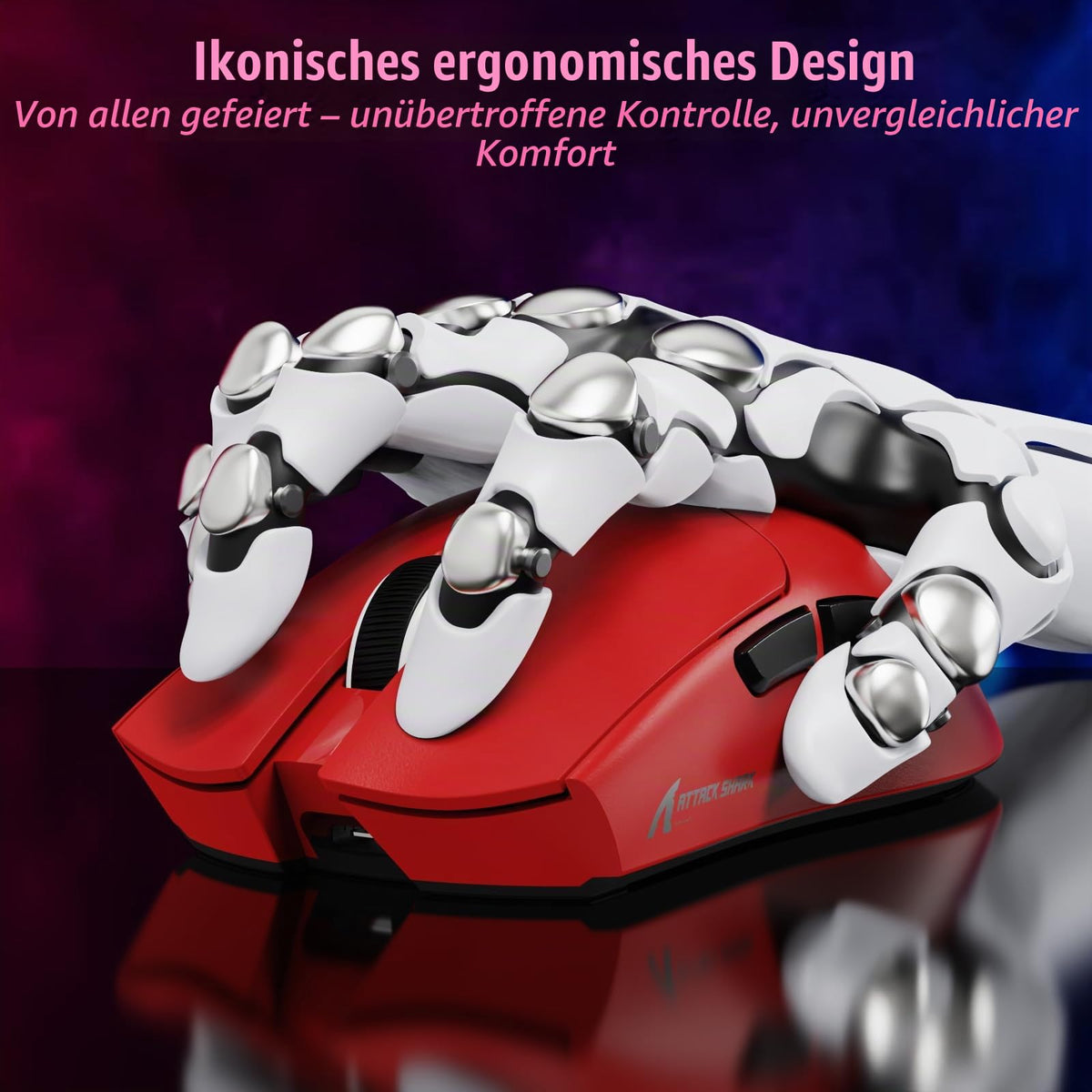 ATTACK SHARK X11SE Kabellose Gaming-Maus