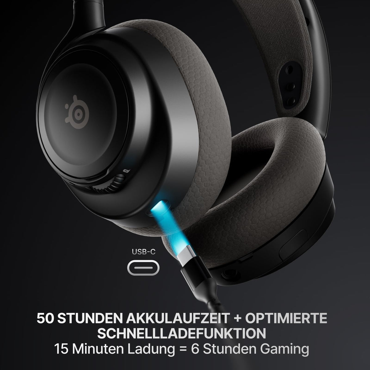 SteelSeries Arctis Nova 7 Wireless Gen 2 Multi-Plattform-Gaming-Headset - Echtzeit-App-Steuerung - Über 50 Std. Akkulaufzeit - 2,4 GHz/Bluetooth parallel möglich -PC, PS5, PS4, Switch 1/2, Mobilgeräte