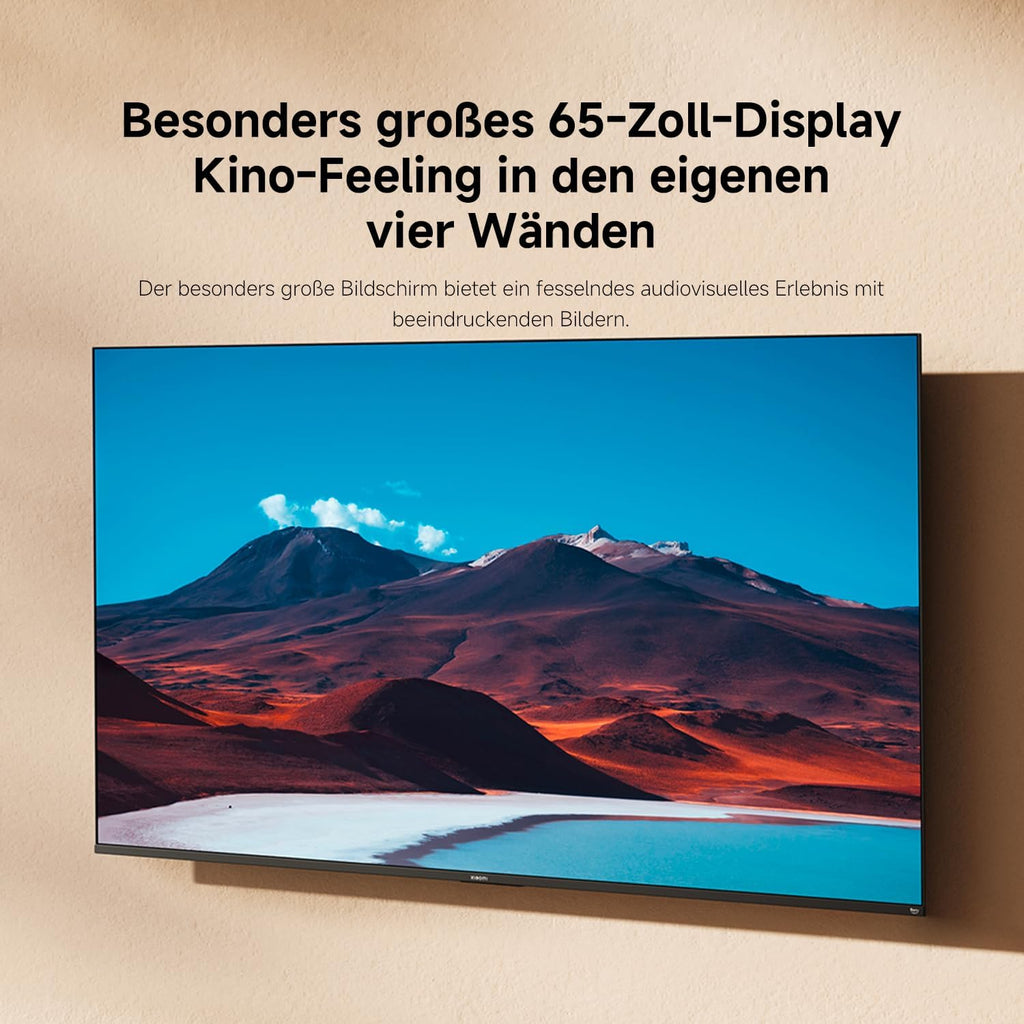 Xiaomi TV F 65 Zoll 2025, 4K UHD, Smart TV, Fire OS8, HDR10, L65MB-FAEU