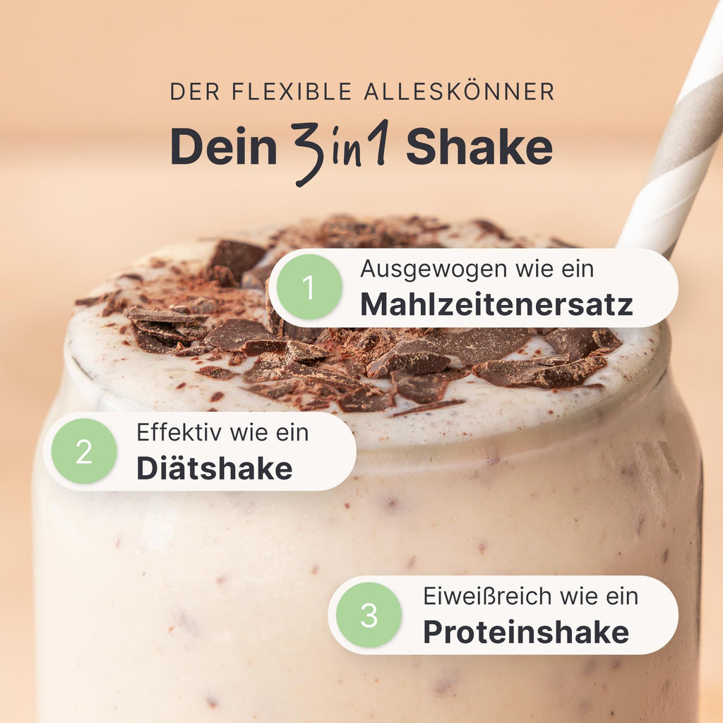 SHEKO Balance Shake Erdbeere – Mahlzeitersatz & Abnehmshake – 378 g