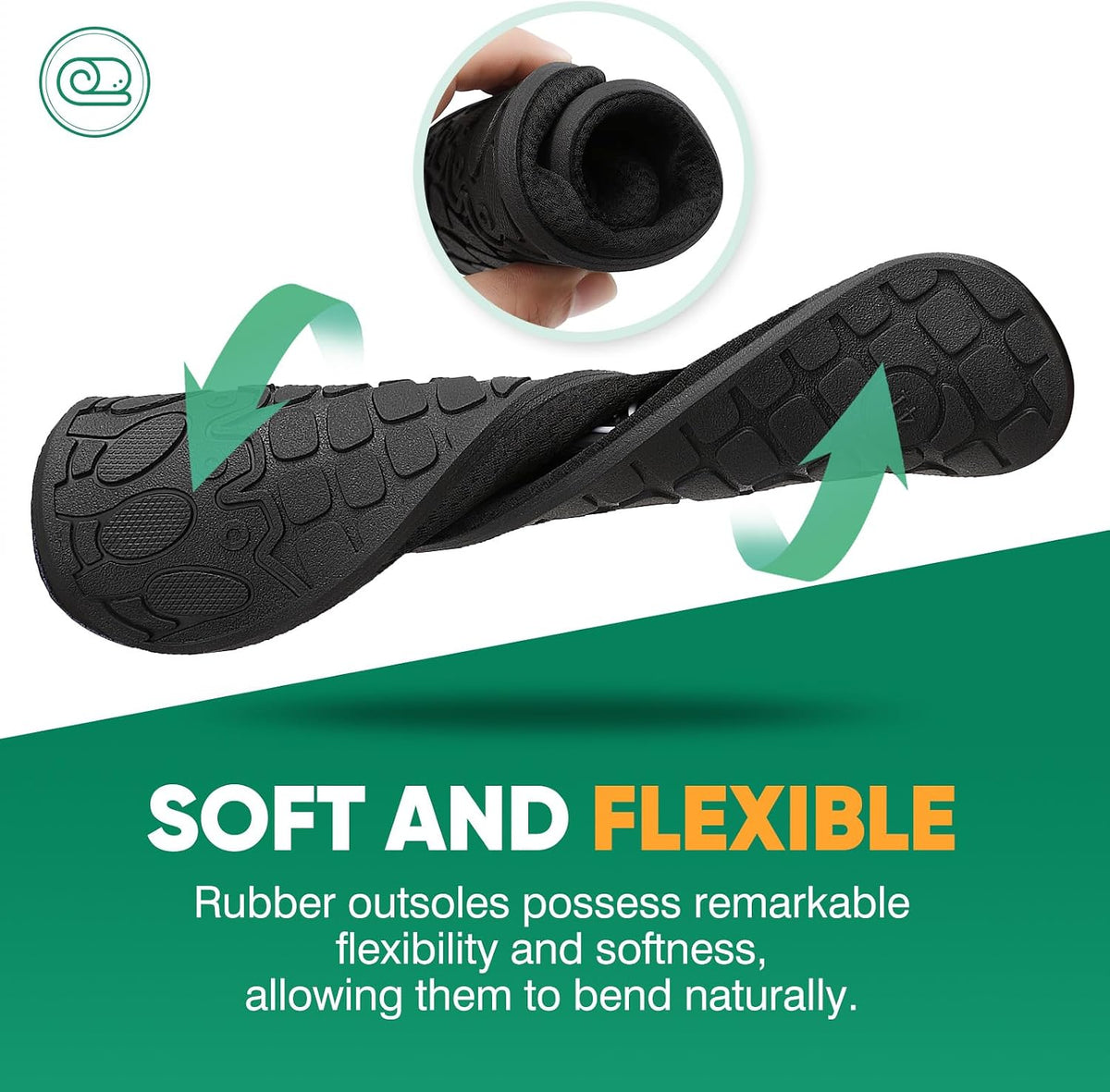 Water Shoes for Women Men Quick-Dry Beach Swim Socks with Non-Slip Sole