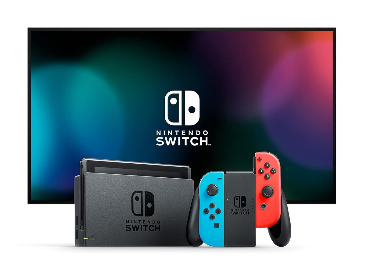 Nintendo Switch-Konsole Neon-Rot/Neon-Blau