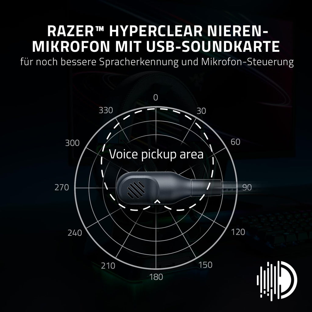 Razer BlackShark V2 X - Multi-Plattform kabelgebundenes Esports-Headset (Triforce 50mm Treiber, Erweiterte Passive Geräuschunterdrückung, 7.1 Surround Sound, Hyperclear Cardioid Mic) Grün