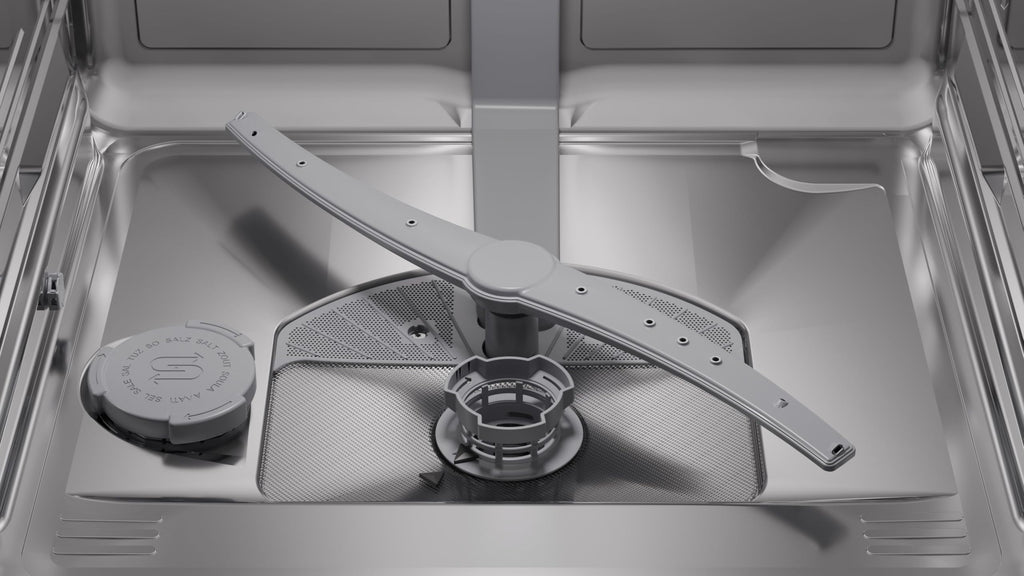 Bosch SMU4EVS08E, Serie 4, Smarter Unterbau-Geschirrspüler 60 cm, Besteckschublade, Spülmaschine mit Programmassistent, besonders Leise, höhenverstellbarer Oberkorb, Automatische Türöffnung, Edelstahl