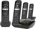 Gigaset AS690 - Schnurloses DECT-Telefon - großes, kontrastreiches Display - Brillante Audioqualität - einstellbare Klangprofile - Freisprechfunktion - Anrufschutz, schwarz [Deutsche Version]