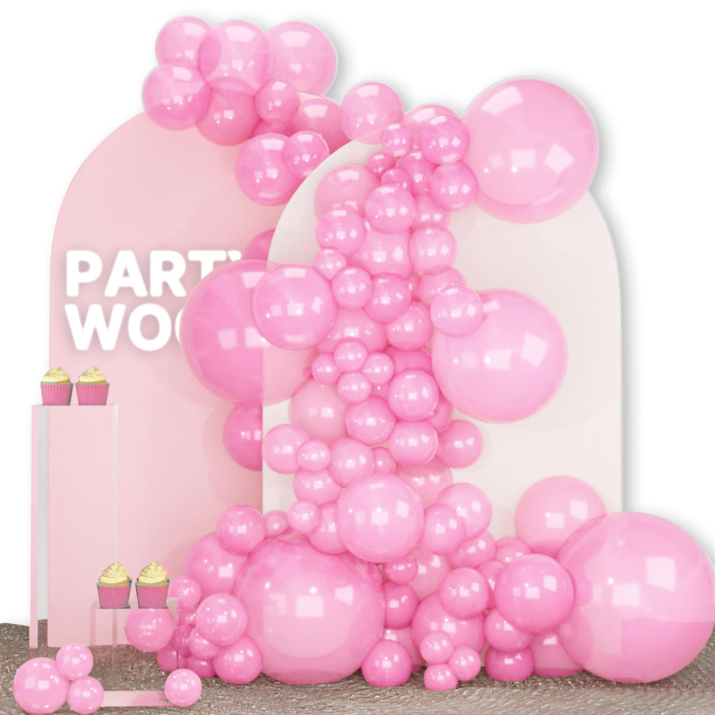 PartyWoo Black Balloons 140pcs Different Sizes of 18 12 10 5 Inch