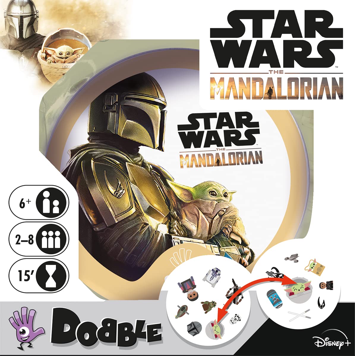 Asmodee, Dobble Bundesliga, Rasantes Familienspiel, Deutsch