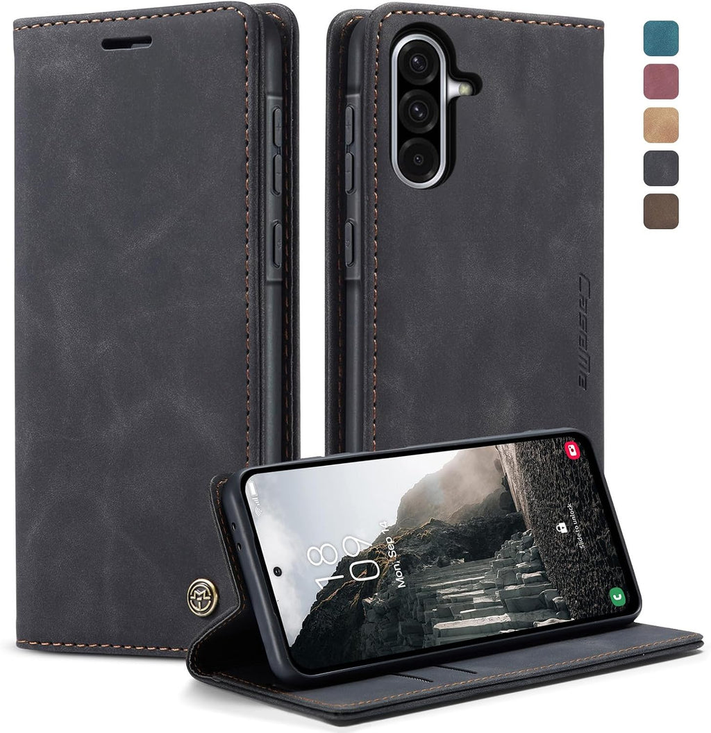 KZB für Xiaomi Redmi Note 15 Hülle, Magnet Leder Klapphülle Stoßfest