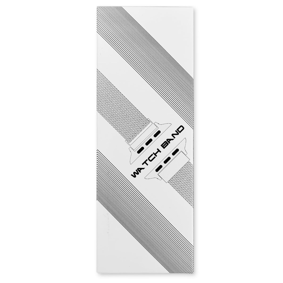 OULUOQI Edelstahl Milanaise Armband für Apple Watch 44mm 46mm 45mm 49mm