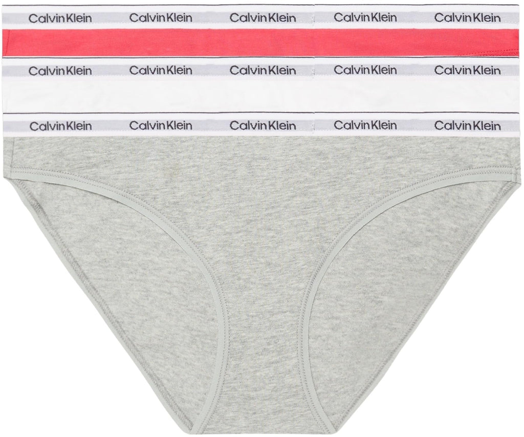 Calvin Klein Damen 3er-Pack Bikini-Slips aus Baumwoll-Stretch