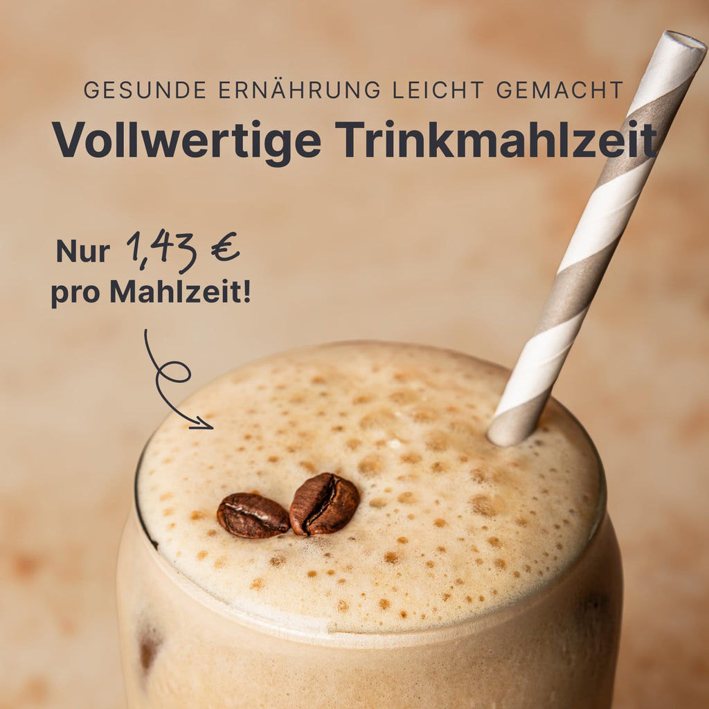 SHEKO Balance Shake Erdbeere – Mahlzeitersatz & Abnehmshake – 378 g