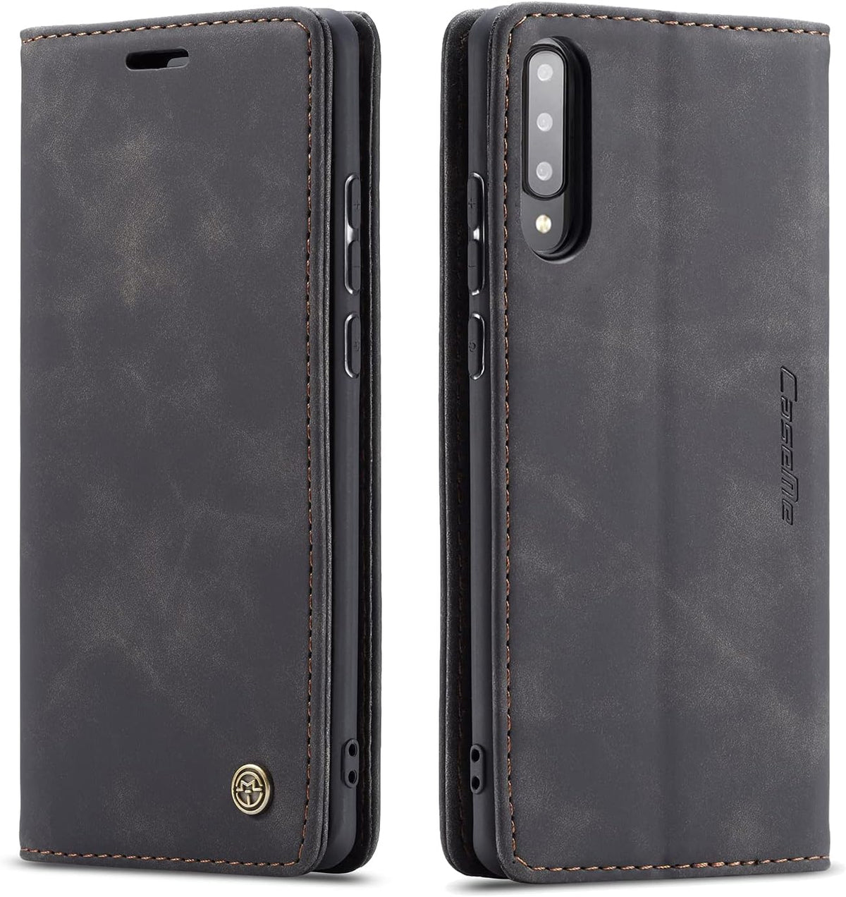 Handyhülle für Honor Magic 6 Pro hülle Premium PU klapphülle RFID Lederhülle Faltbare Schutzhülle Kartenfach Standfunktion Handytasche hülle Honor Magic 6 Pro 5G - Schwarz