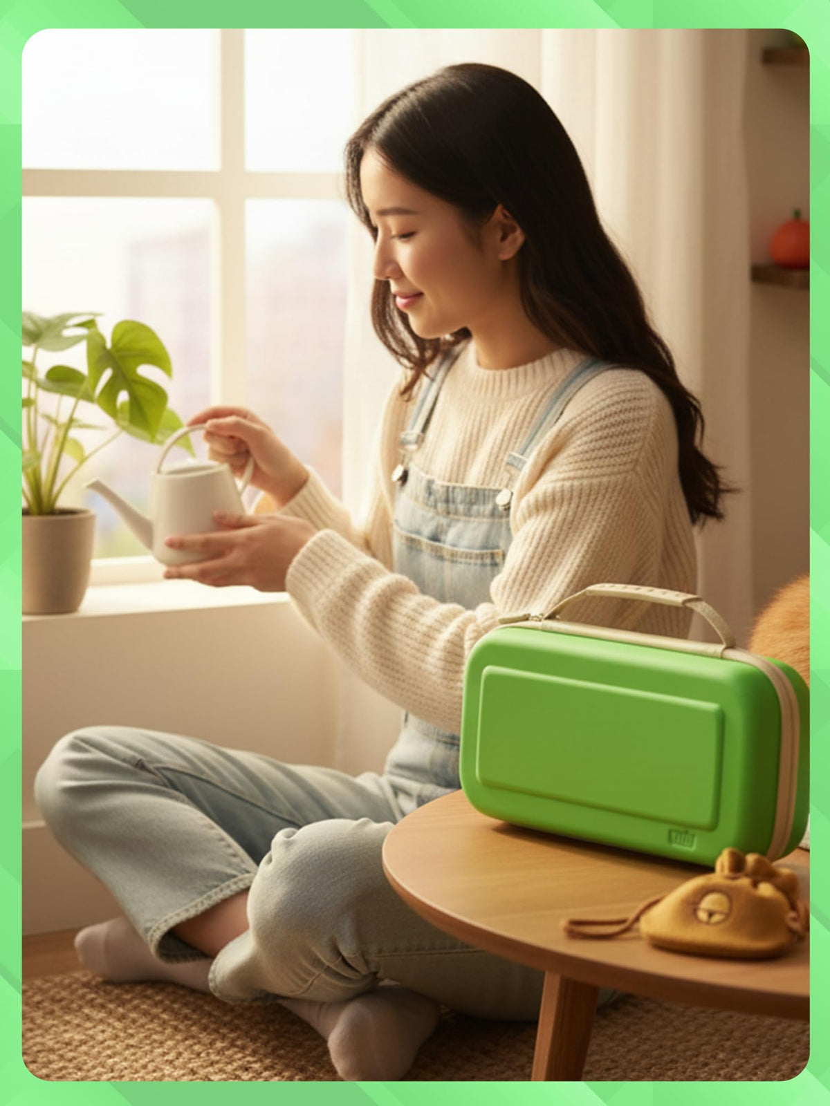 Orzly Tragetasche kompatibel mit Nintendo Switch Lite (2019) – Aufbewahrungstasche - Hartschalen Case/Hülle/Schutzhülle für die Verwendung mit der Nintendo Switch Lite Konsole & Accesoires - ROSA