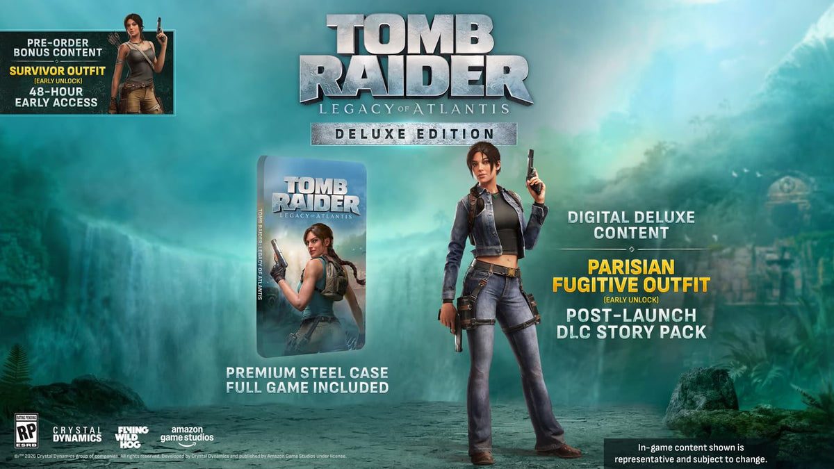 Tomb Raider: Legacy of Atlantis Deluxe Edition (PS5)