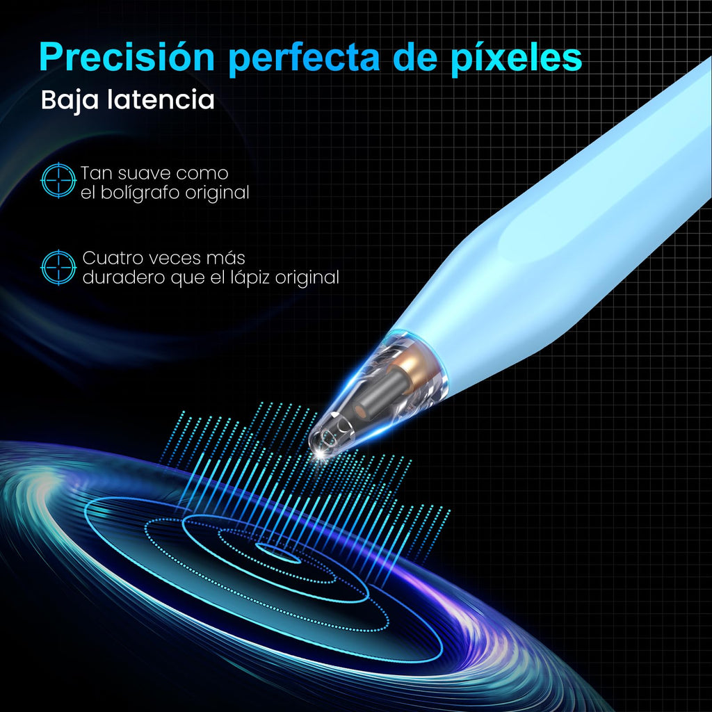 Stift für iPad, (2018-2025) Pencil 2nd Generation für Apple mit Schnellladeleistung Palm Rejection und Neigungssensitivität Stylus für i Pad 6-10, i Pad Pro 13''/12,9''/11'', Mini 6/5, Air 5/4/3