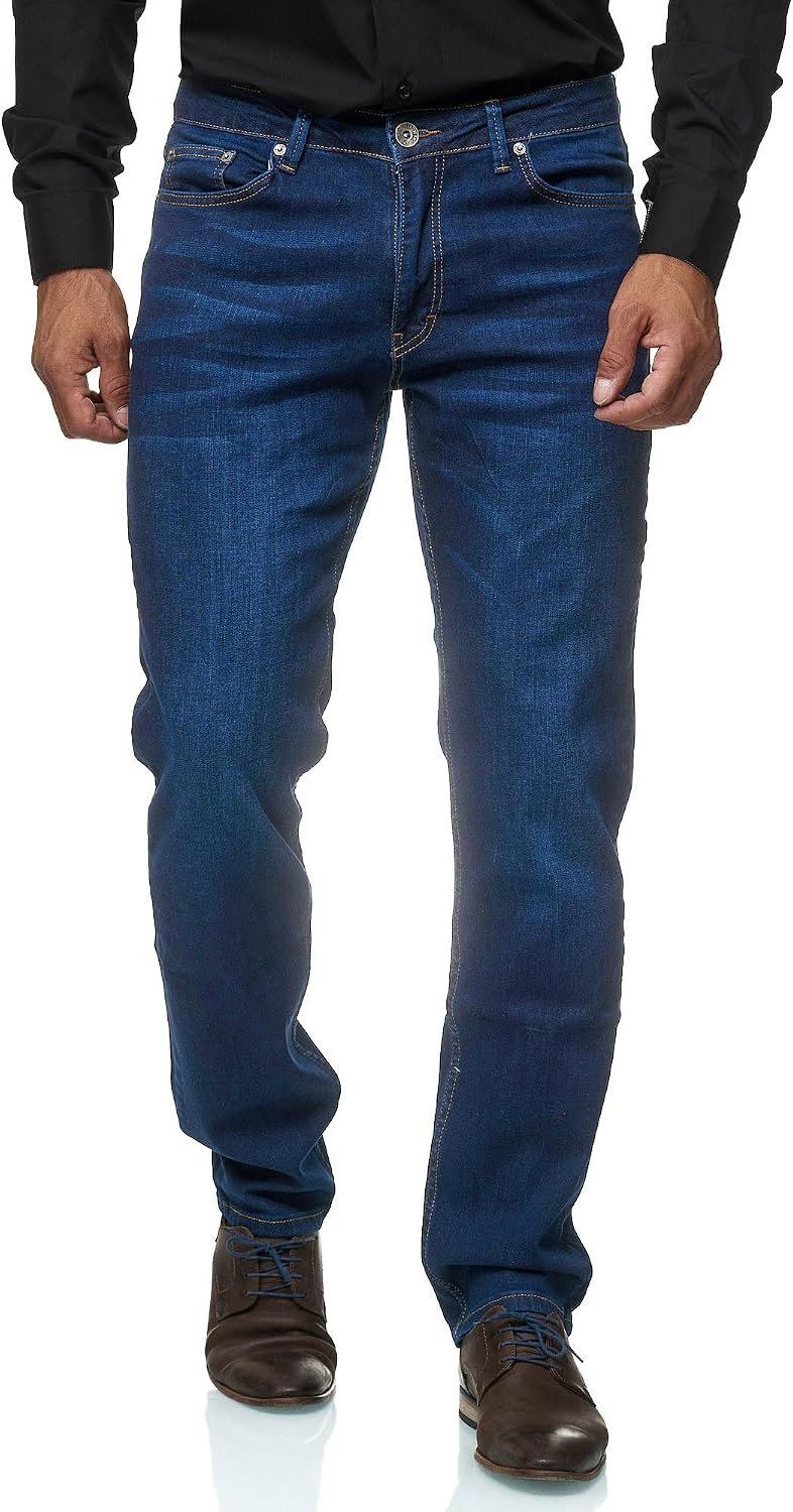 JEEL Herrenjeans - Regular Fit gerader Schnitt